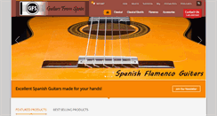 Desktop Screenshot of guitarsfromspain.com